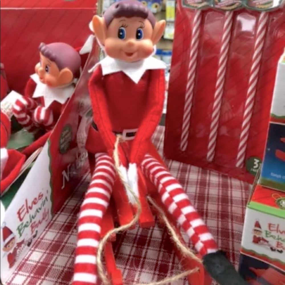 Happy Elf Doll Plush With Velcro Hands